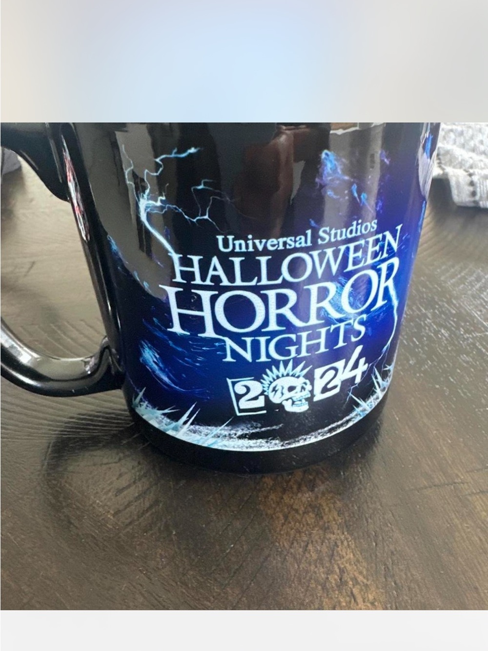 Universal Black & Blue Halloween Horror Nights 2024 Ceramic Mug